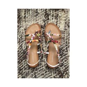 Madden Girl Floral Sandals